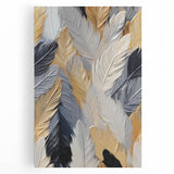 Black and white close-up photo of natural elements on stretched canvas, suitable for kitchen art.