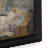 Sappho Neoclassical Realism Art Print - Jean-Baptiste Regnault Classic Nude