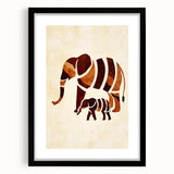 Boys Room Wall Art – Elephant Bond