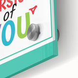 ABC Alphabet Canvas Art - Motivational Kids Wall Decor