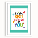 ABC Alphabet Canvas Art - Motivational Kids Wall Decor