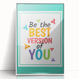ABC Alphabet Canvas Art - Motivational Kids Wall Decor