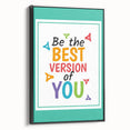 ABC Alphabet Canvas Art - Motivational Kids Wall Decor
