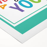 ABC Alphabet Canvas Art - Motivational Kids Wall Decor