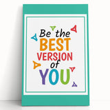 ABC Alphabet Canvas Art - Motivational Kids Wall Decor