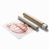 Teddy in Hot Air Balloon - Kids Room Wall Art Canvas and Framed Options