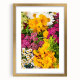 Extra large abstract art print with textured design in pastel shades, framed in gold, ideal for living room decor.