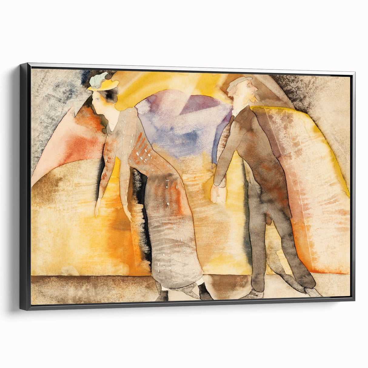 Modern Wall Art – Abstract Contemporary Art Print for Elegant Decor