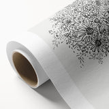 Elegant Black-and-White "Flower Vase" Sketch by Leo Gestel