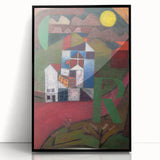 Paul Klee's "Villa R" (1919) - Geometric Abstract Masterpiece