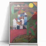 Paul Klee's "Villa R" (1919) - Geometric Abstract Masterpiece