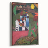 Paul Klee's "Villa R" (1919) - Geometric Abstract Masterpiece