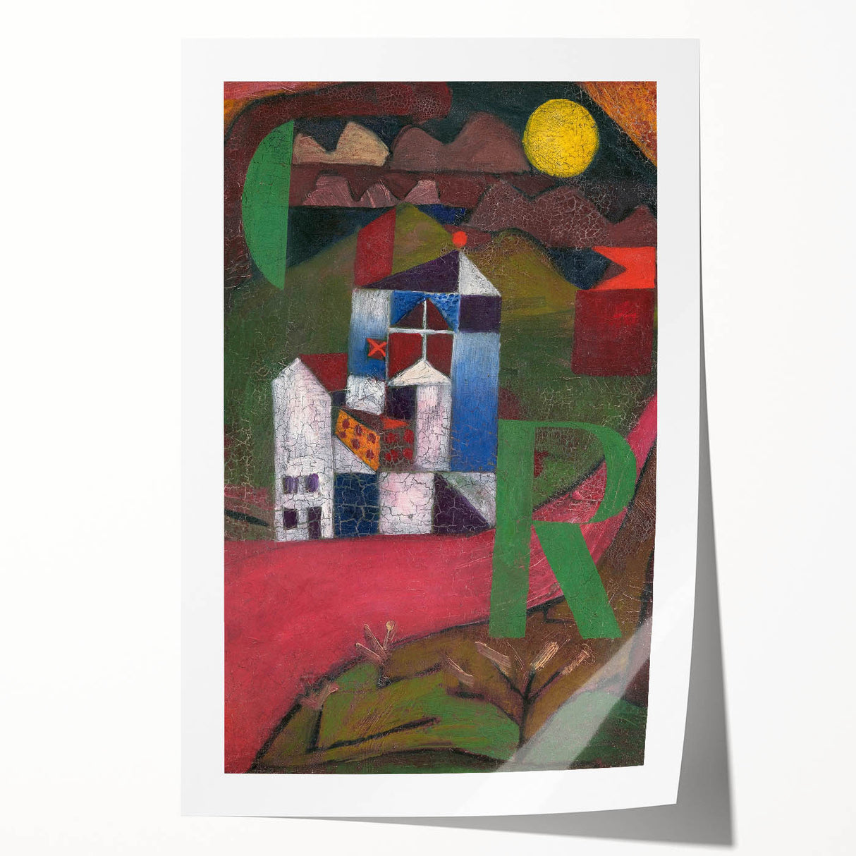 Paul Klee's "Villa R" (1919) - Geometric Abstract Masterpiece