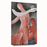 Mikuláš Galanda's "Two Women" - A Surrealist Figurative Masterpiece