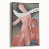 Mikuláš Galanda's "Two Women" - A Surrealist Figurative Masterpiece