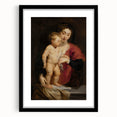 Baroque Art Madonna and Child Portrait - Classic Religious Art
