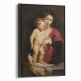 Baroque Art Madonna and Child Portrait - Classic Religious Art