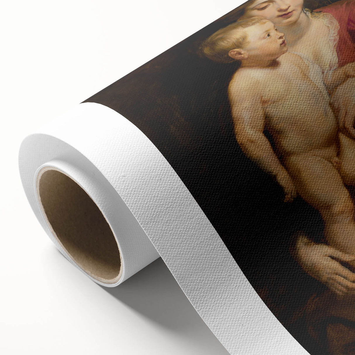 Baroque Art Madonna and Child Portrait - Classic Religious Art