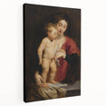 Baroque Art Madonna and Child Portrait - Classic Religious Art