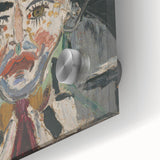 Expressionist Art - Abstract Head Portrait in Vibrant Modern Style