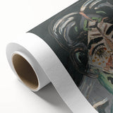 Expressionist Art - Abstract Head Portrait in Vibrant Modern Style