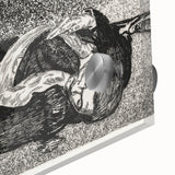 Édouard Manet's Dead Toreador - Dramatic Black and White Art Print