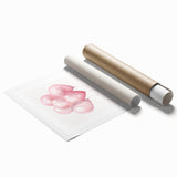 Pink Balloons & Baby Shoes Print - Nursery Wall Art