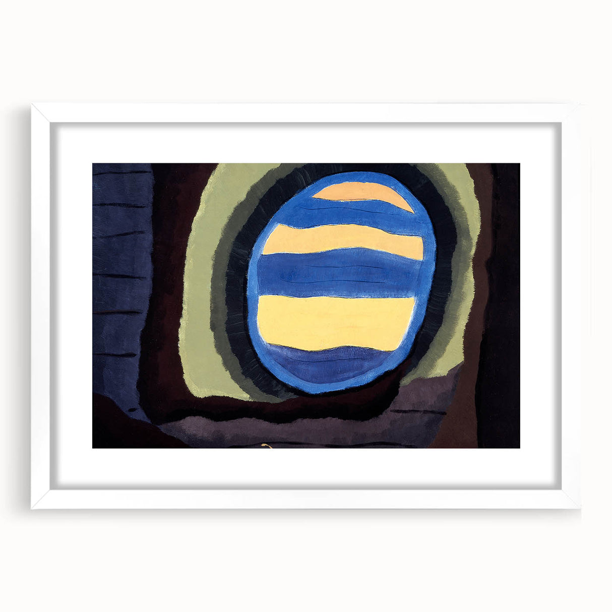 Abstract Modern Wall Art - "Out the Window" - Minimalist Contemporary Decor