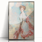 Miss Grace Woodhouse Portrait Realism Art Print - John Singer Sargent