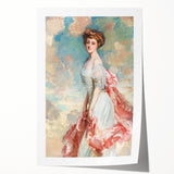 Miss Grace Woodhouse Portrait Realism Art Print - John Singer Sargent