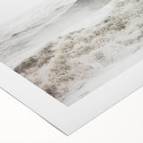 Art deco poster featuring geometric shapes in bold black and gold on rolled canvas, suitable for dining room wall art.