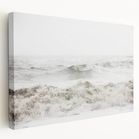 Large abstract canvas art featuring vibrant summer hues, ideal for kitchen wall decor.
