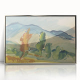 Modern Abstract Wall Art – Contemporary Landscape Art Print