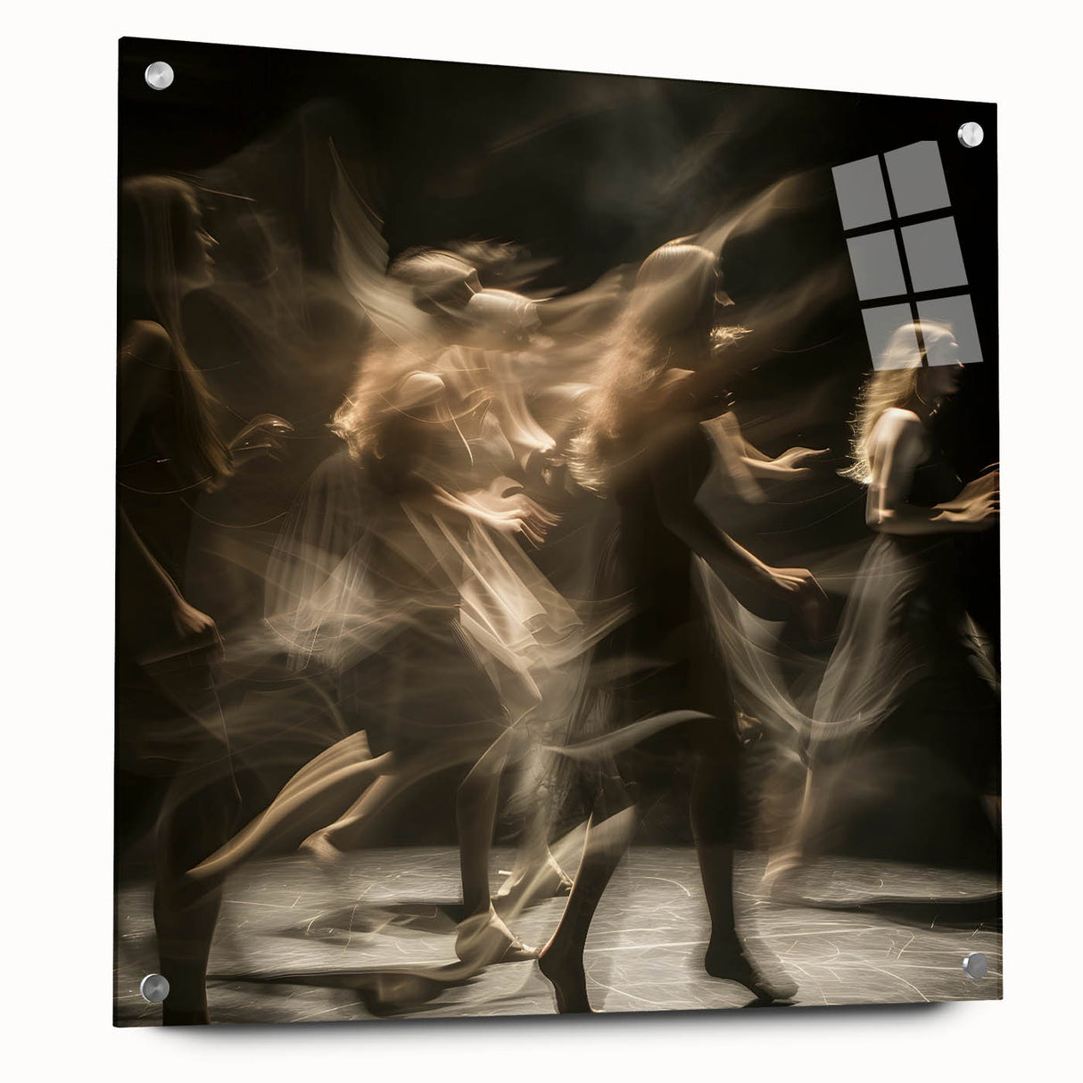 Rush of Emotion – Expressive Movement Emotive Wall Art Print