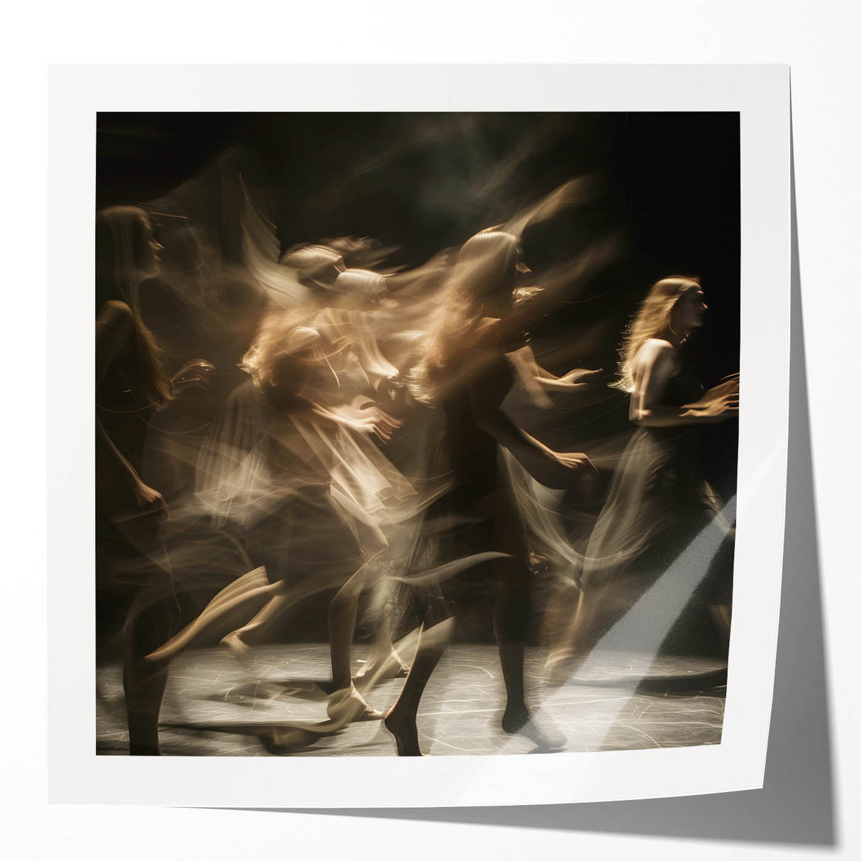 Rush of Emotion – Expressive Movement Emotive Wall Art Print