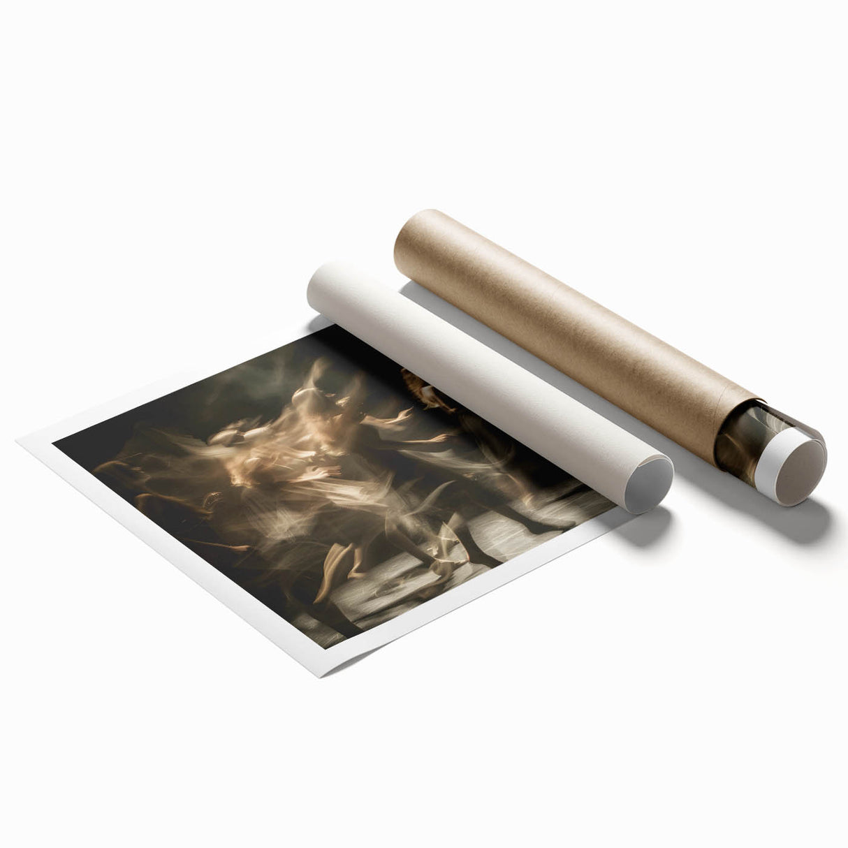 Rush of Emotion – Expressive Movement Emotive Wall Art Print