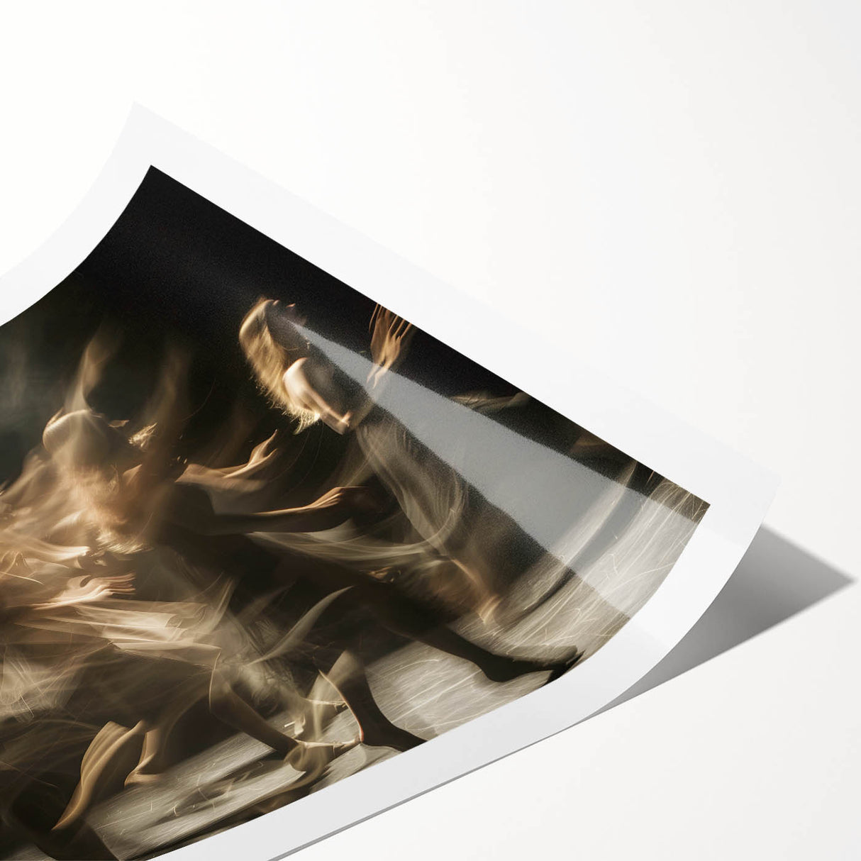 Rush of Emotion – Expressive Movement Emotive Wall Art Print