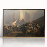 Romanticism Art: "Auto de Fé" by Francisco Goya