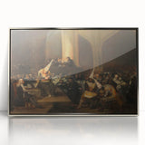 Romanticism Art: "Auto de Fé" by Francisco Goya