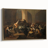 Romanticism Art: "Auto de Fé" by Francisco Goya