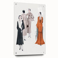 Elegant Art Deco Wall Art – Stylish 1920s Fashion Illustration