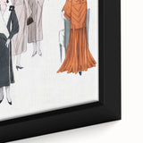 Elegant Art Deco Wall Art – Stylish 1920s Fashion Illustration