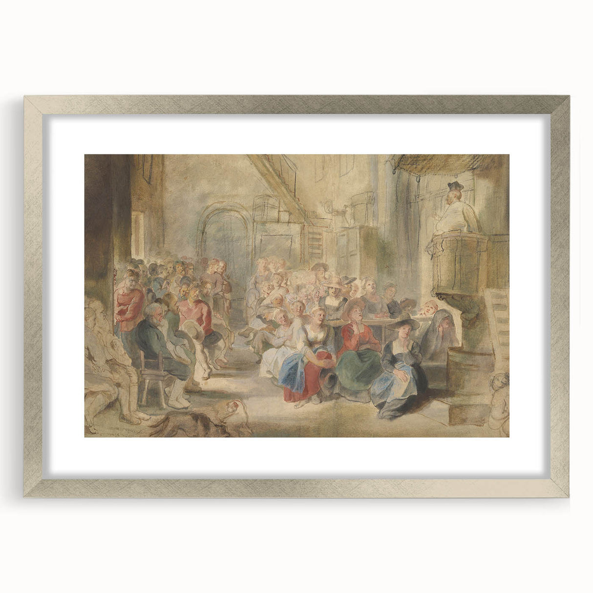 Baroque and Rococo Wall Art – Antique Classic Art Print Design