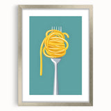 Textured abstract art print in silver frame, featuring swirling gray patterns, ideal for modern bedroom decor.