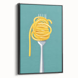 Black and white vintage poster art on framed canvas depicting a serene landscape, ideal for bedroom decor.