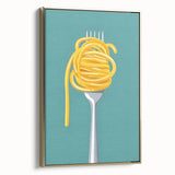 Framed canvas featuring a vintage landscape painting with muted gold and black tones, ideal for bedroom wall art.