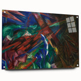 Dynamic Expressionist Art – Modern Abstract Animal Canvas Print