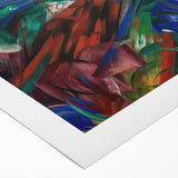 Dynamic Expressionist Art – Modern Abstract Animal Canvas Print