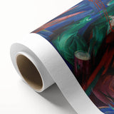 Dynamic Expressionist Art – Modern Abstract Animal Canvas Print