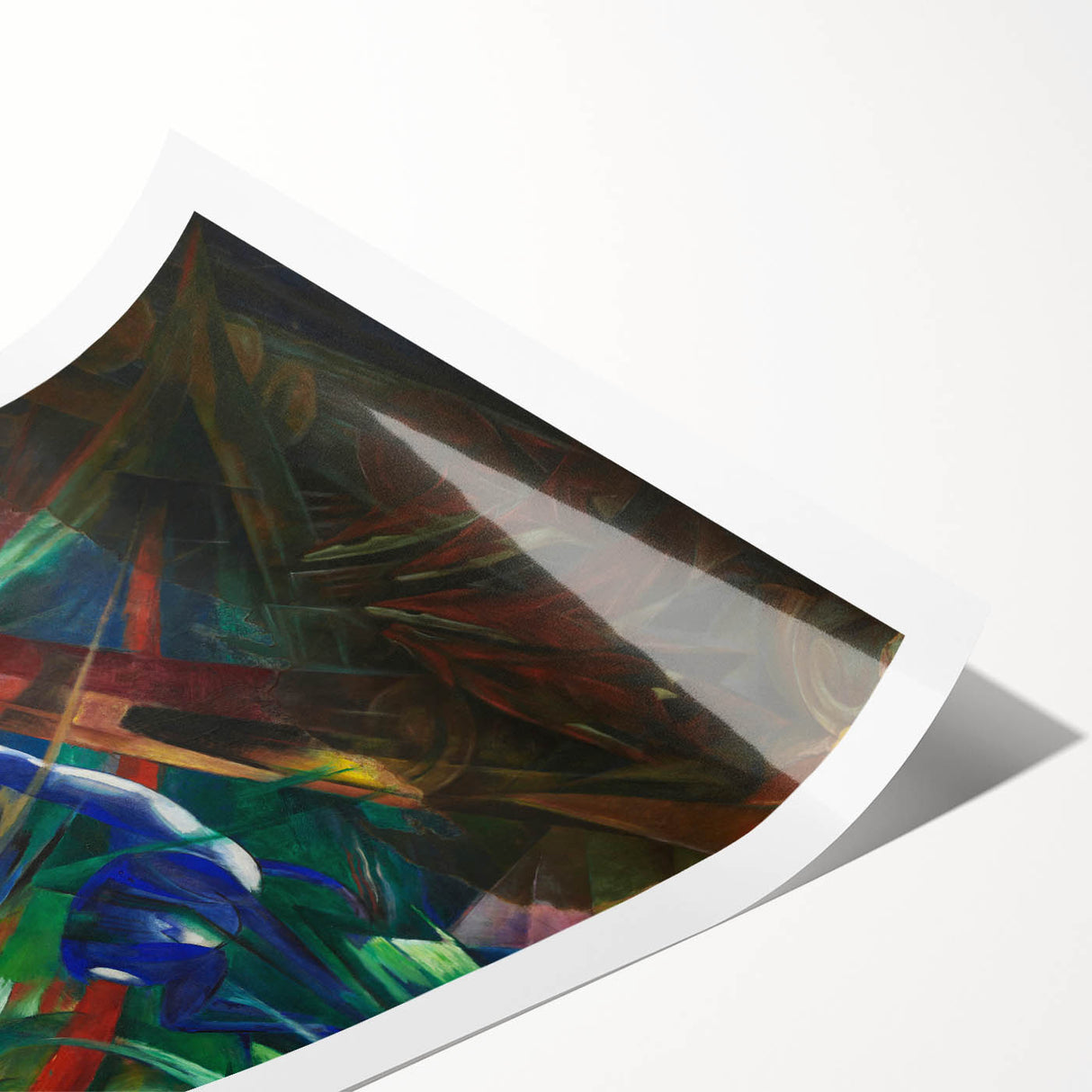 Dynamic Expressionist Art – Modern Abstract Animal Canvas Print